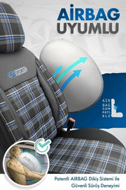 Otom Gti Sports Design Ekstra Destekli Oto Koltuk Kılıfı