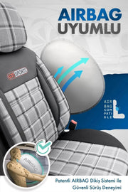 Otom Gti Sports Design Ekstra Destekli Oto Koltuk Kılıfı