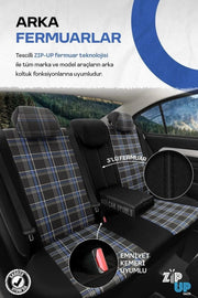 Otom Gti Sports Design Ekstra Destekli Oto Koltuk Kılıfı