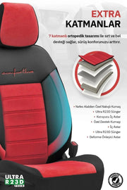 Otom Comfortline Design Premium Oto Koltuk Kılıfı