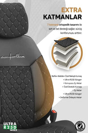 Otom Comfortline Vip Design Oto Koltuk Kılıfı