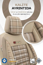 Otom Gti Sports Design Ekstra Destekli Oto Koltuk Kılıfı