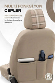 Otom Gti Sports Design Ekstra Destekli Oto Koltuk Kılıfı