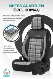 Otom Gti Sports Design Ekstra Destekli Oto Koltuk Kılıfı