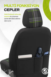 Otom Gti Sports Design Ekstra Destekli Oto Koltuk Kılıfı