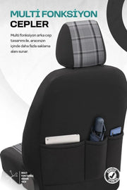 Otom Gti Sports Design Ekstra Destekli Oto Koltuk Kılıfı
