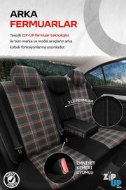 Otom Gti Sports Design Ekstra Destekli Oto Koltuk Kılıfı