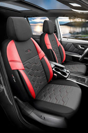 Otom Yeni Hexa Design Stitch Tech Oto Koltuk Kılıfı Tam Set