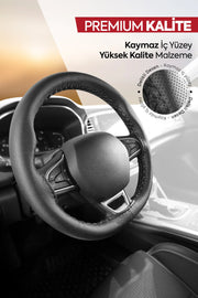 Dikişli Direksiyon Kılıfı Delikli