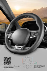 Dikişli Direksiyon Kılıfı Delikli