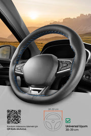 Dikişli Direksiyon Kılıfı Delikli