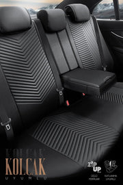 Otom Advanced Design Universal Deri Oto Koltuk Kılıfı - OtomBayi