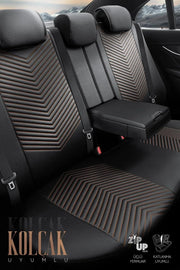 Otom Advanced Design Universal Deri Oto Koltuk Kılıfı - OtomBayi