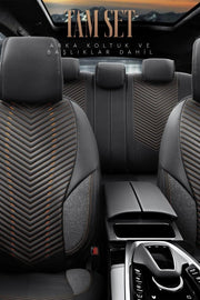 Otom Advanced Design Universal Deri Oto Koltuk Kılıfı - OtomBayi