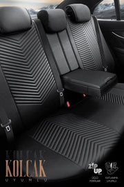 Otom Advanced Design Universal Deri Oto Koltuk Kılıfı - OtomBayi