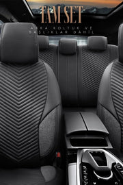 Otom Advanced Design Universal Deri Oto Koltuk Kılıfı - OtomBayi