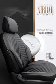Otom Advanced Design Universal Deri Oto Koltuk Kılıfı - OtomBayi