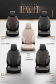 Otom Advanced Design Universal Deri Oto Koltuk Kılıfı - OtomBayi