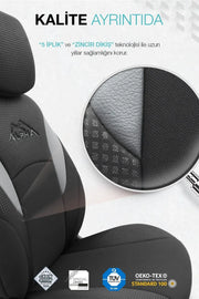 Otom Alpha Design Özel Tasarım Oto Koltuk Kılıfı - OtomBayi