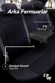 Otom Boost Design Oto Koltuk Kılıfı - OtomBayi