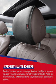 Otom Deri Oto Koltuk Başlığı Koruyucu Kılıf - OtomBayi