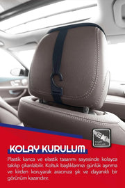 Otom Deri Oto Koltuk Başlığı Koruyucu Kılıf - OtomBayi
