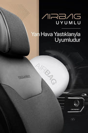 Otom Exclusive Koruyucu Oto Koltuk Minderi Premium Keten - OtomBayi