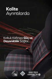 Otom GTI Sports City Design Oto Koltuk Kılıfı - OtomBayi