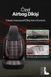 Otom GTI Sports City Design Oto Koltuk Kılıfı - OtomBayi