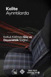 Otom GTI Sports City Design Oto Koltuk Kılıfı - OtomBayi