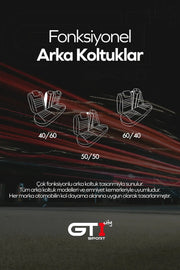 Otom GTI Sports City Design Oto Koltuk Kılıfı - OtomBayi