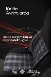 Otom GTI Sports City Design Oto Koltuk Kılıfı - OtomBayi