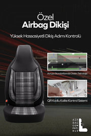 Otom GTI Sports City Design Oto Koltuk Kılıfı - OtomBayi
