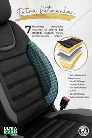 Otom Iconic Design Ekstra Destekli Oto Koltuk Kılıfı - OtomBayi