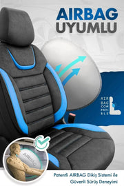 Otom Iconic Design Ekstra Destekli Oto Koltuk Kılıfı - OtomBayi