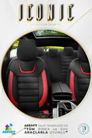 Otom Iconic Design Ekstra Destekli Oto Koltuk Kılıfı - OtomBayi