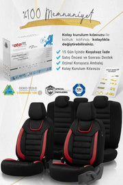 Otom Iconic Design Ekstra Destekli Oto Koltuk Kılıfı - OtomBayi