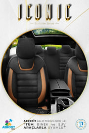Otom Iconic Design Ekstra Destekli Oto Koltuk Kılıfı - OtomBayi
