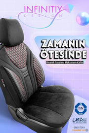 Otom Infinity Design Ekstra Destekli Oto Koltuk Kılıfı Tam Set - OtomBayi