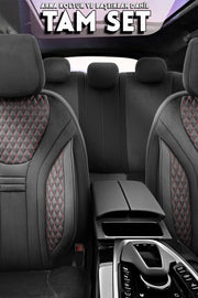 Otom Infinity Design Ekstra Destekli Oto Koltuk Kılıfı Tam Set - OtomBayi