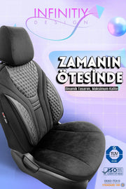 Otom Infinity Design Ekstra Destekli Oto Koltuk Kılıfı Tam Set - OtomBayi