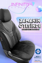 Otom Infinity Design Ekstra Destekli Oto Koltuk Kılıfı Tam Set - OtomBayi