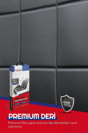 Otom Premium Deri Puset Altı Koruyucu Oto Koltuk Minderi - OtomBayi