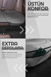 Otom Premium Koruyucu Arka Koltuk Minderi - Keten - OtomBayi