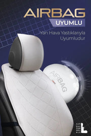 Otom Premium Koruyucu Oto Koltuk Minderi Yüksek Kalite Deri - OtomBayi