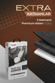 Otom Premium Koruyucu Oto Koltuk Minderi Yüksek Kalite Keten - OtomBayi