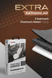 Otom Premium Koruyucu Oto Koltuk Minderi Yüksek Kalite Keten - OtomBayi