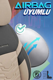 Otom Reflective Design Stitch Tech Oto Koltuk Kılıfı Tam Set - OtomBayi