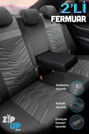 Otom Reflective Design Stitch Tech Oto Koltuk Kılıfı Tam Set - OtomBayi
