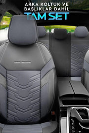 Otom Reflective Design Stitch Tech Oto Koltuk Kılıfı Tam Set - OtomBayi